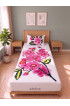 Hand Painted Rayon Bedsheet Set Single Size
